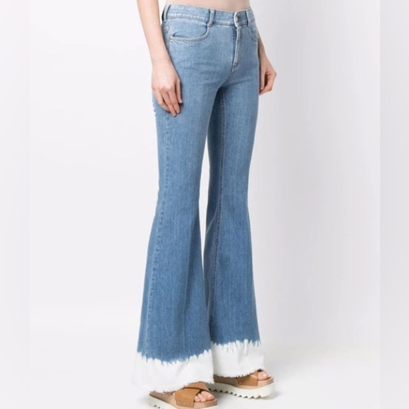Articles Of Society Denim - Articles Of Society | Cassadee High Rise Flare Dip Dyed  Jean NWT